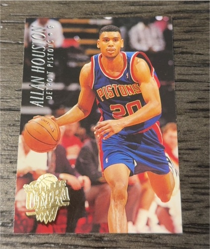 1994-95 Fleer Ultra #57 Allan Houston — front