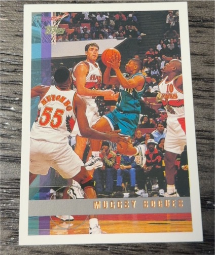 1997-98 Topps #87 Muggsy Bogues — front