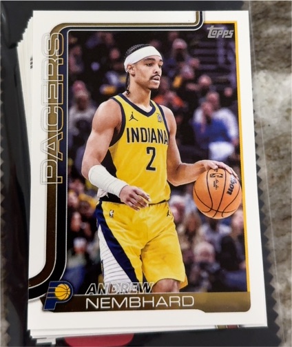 2025-26 Topps #52 Andrew Nembhard — front