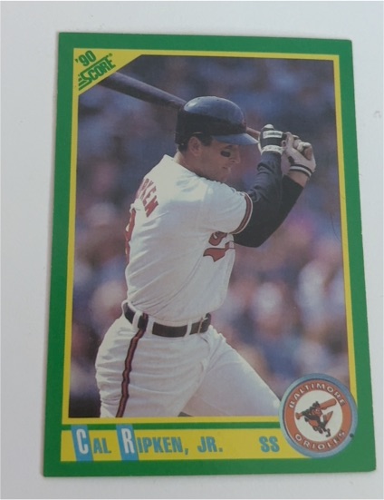1990 Score #2 Cal Ripken Jr. — front