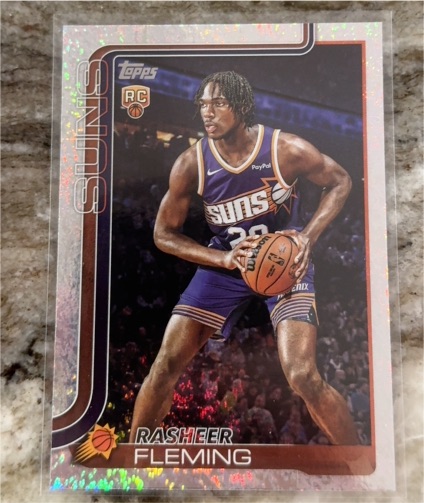 2025-26 Topps #231 Rasheer Fleming — front