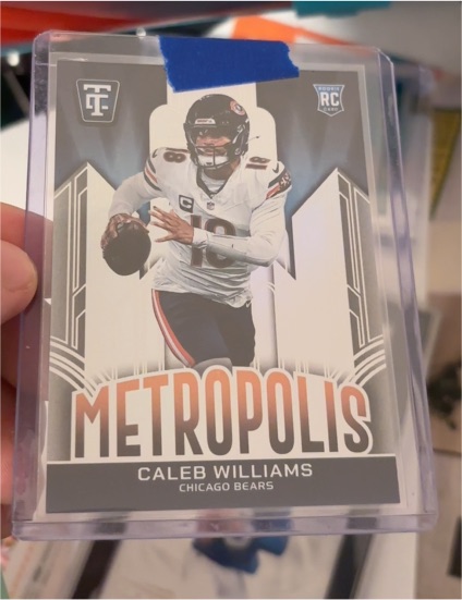 2024 Panini Totally Certified #13 Caleb Williams Metropolis — front