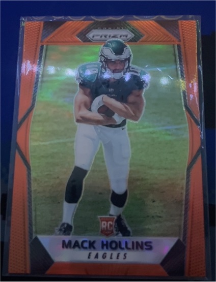 2017 Panini Prizm Orange #D Mack Hollins — front