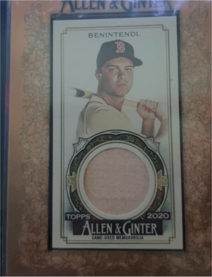2020 Topps Allen & Ginter #MFR-AB Andrew Benintendi — front