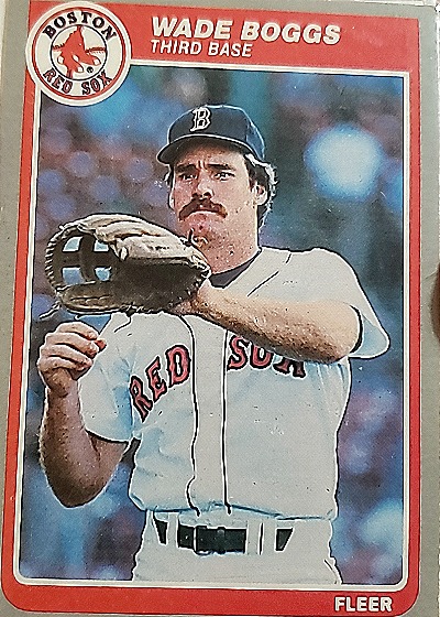 1985 Fleer #151 Wade Boggs — front