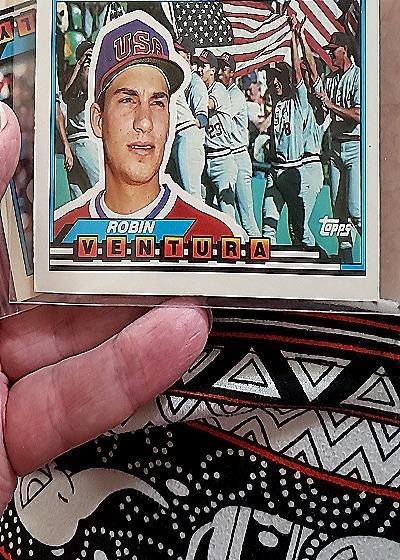 1988 Topps USA #124 Robin Ventura — front