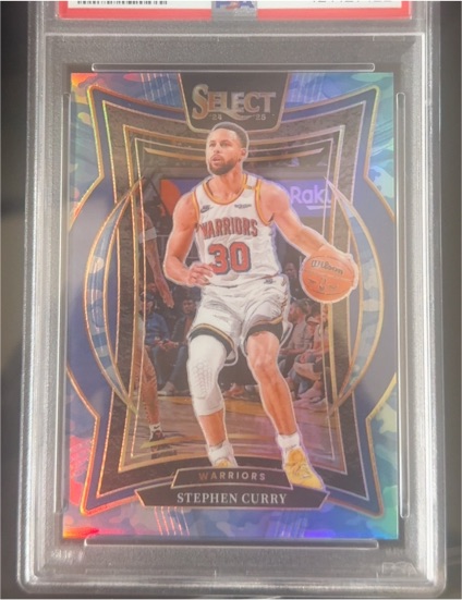 2024-25 Panini Select #7 Stephen Curry — front