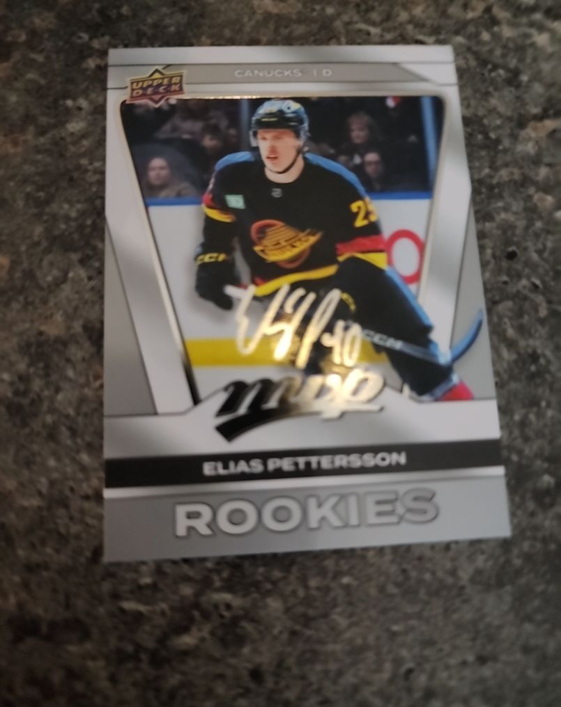 2025-26 Upper Deck MVP #232 Elias Pettersson — front