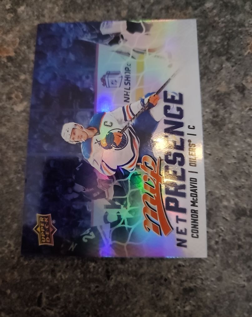 2025 Upper Deck MVP #NP-2 Connor McDavid — front