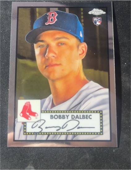2021 Topps Chrome Platinum Anniversary #29 Bobby Dalbec Rookie — front