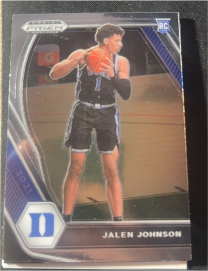 2021-22 Panini Prizm Draft Picks #10 Jalen Johnson — front