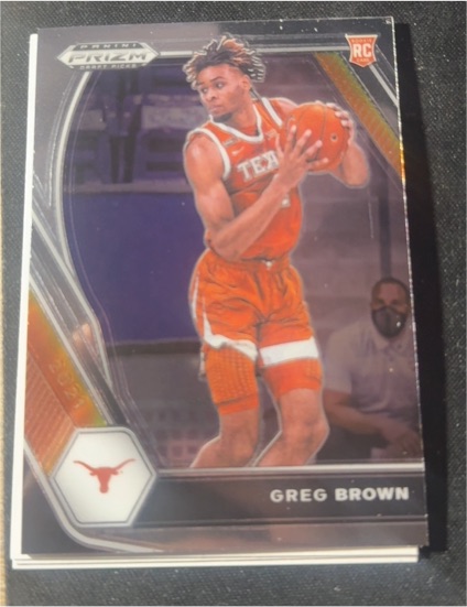 2021 Panini Prizm Draft Picks #27 Greg Brown III — front
