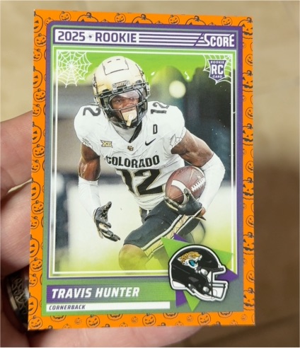2025 Panini Score A Treat #20 Travis Hunter — front