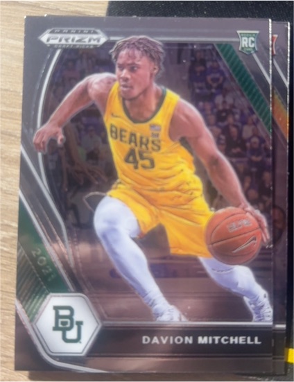 2021 Panini Prizm Draft Picks #13 Davion Mitchell — front
