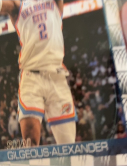 2025-26 Topps Basketball #115 Shai Gilgeous-Alexander — front