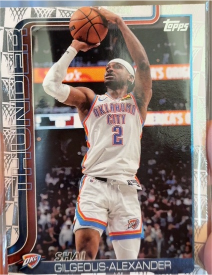 2025-26 Topps #115 Shai Gilgeous-Alexander — front