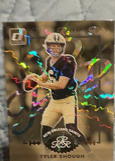 2023 Donruss Rated Rookie Tyler Shough — front