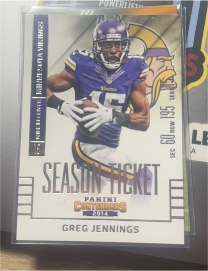 2014 Panini Contenders #98 Greg Jennings — front