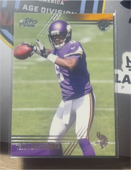 2014 Topps Prime #121 Teddy Bridgewater Rookie Card — front