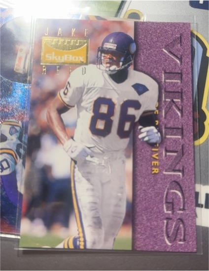 1995 SkyBox Premium #79 Jake Reed — front