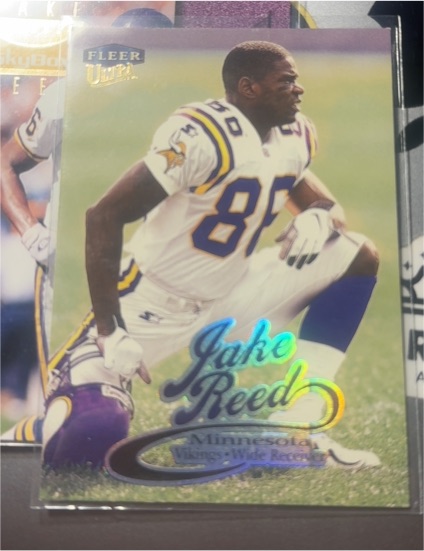 1999 Fleer Ultra #186 Jake Reed — front
