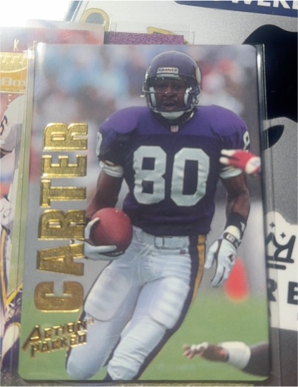 1993 Action Packed #111 Cris Carter — front