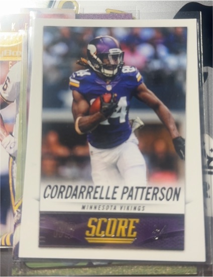 2014 Panini Score #122 Cordarrelle Patterson — front