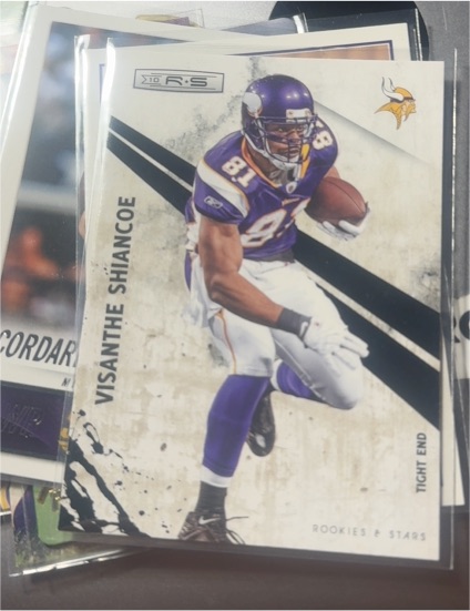 2010 Panini Rookies & Stars #85 Visanthe Shiancoe — front