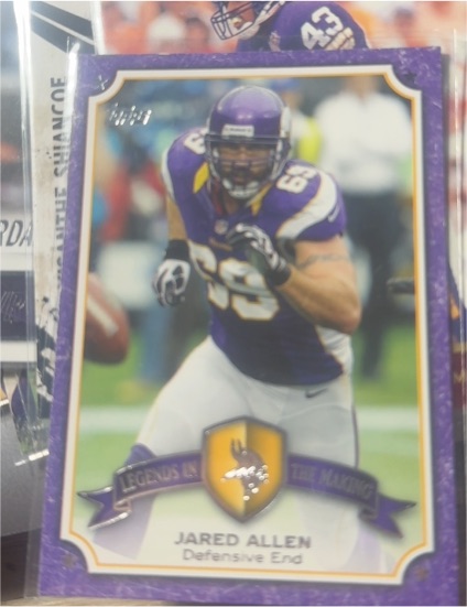 2013 Topps #LM-JA Jared Allen Legends in the Making — front