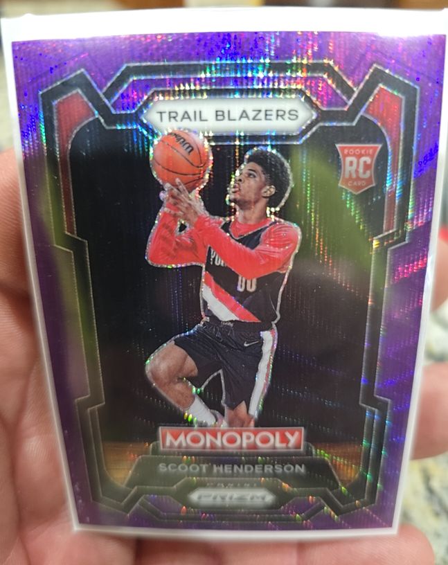 2023-24 Panini Prizm Monopoly #75 Scoot Henderson — front