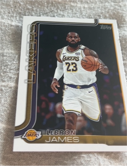 2025-26 Topps #150 LeBron James — front
