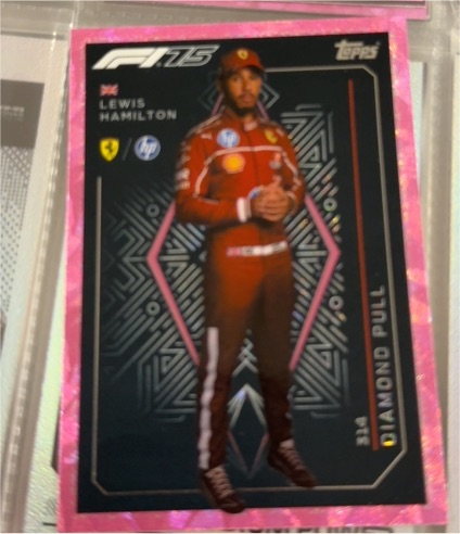 2025 Topps F1 Turbo Attax #314 Lewis Hamilton — front