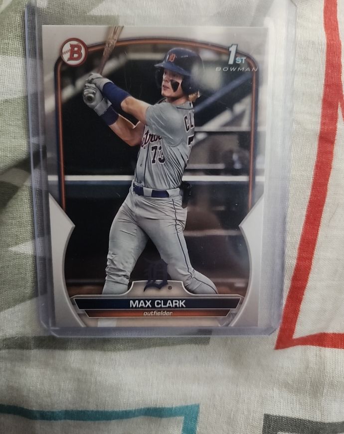 2023 Bowman Draft #BD-76 Max Clark — front
