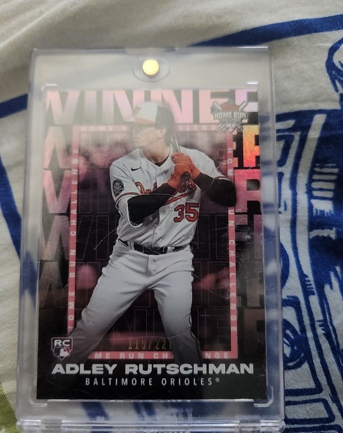 2023 Topps Home Run Challenge Winner April Adley Rutschman #48 — front