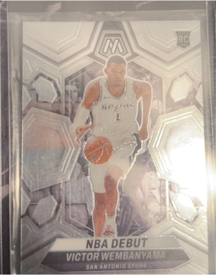 2023-24 Panini Mosaic NBA Debut #257 Victor Wembanyama — front
