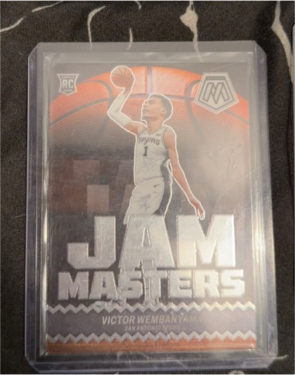 2023-24 Panini Mosaic Jam Masters #3 Victor Wembanyama Rookie — front