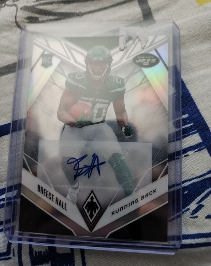 2022 Panini Phoenix #114 Breece Hall — front