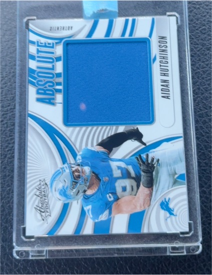 2025 Panini Absolute #AJ-AHN Aidan Hutchinson — front