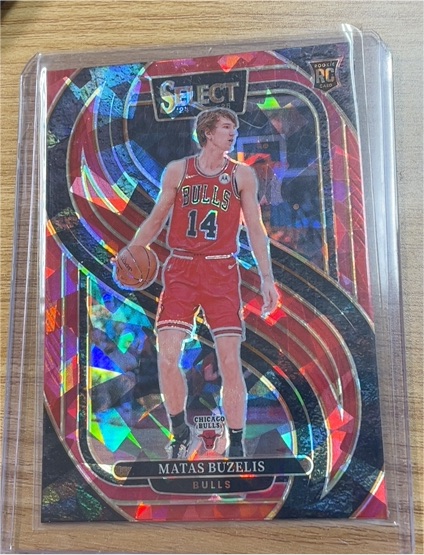 2024-25 Panini Select #166 Matas Buzelis — front