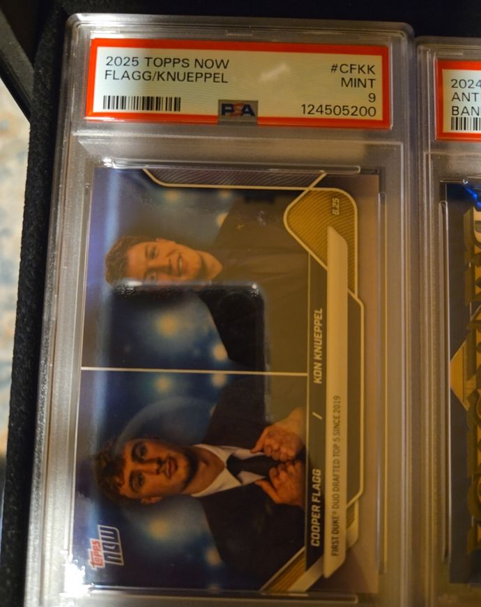 2025 Topps Now #CFKK Cooper Flagg / Kon Knueppel — front