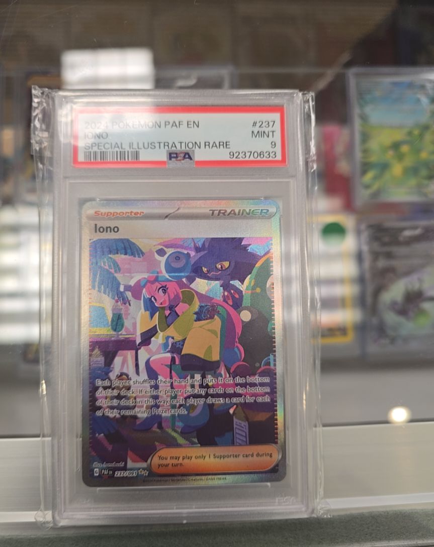 2024 Pokémon Paldean Fates #237 Iono Special Illustration Rare — front