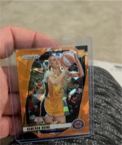 2024 Panini Prizm WNBA #127 Cameron Brink — front