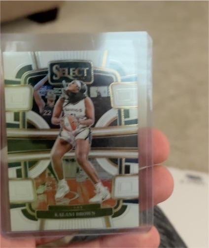 2024 Panini Select WNBA #10 Kalani Brown — front