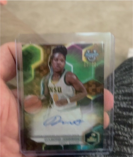 2021 Panini Prizm Draft Picks #DP-JDU Juwan Durham — front