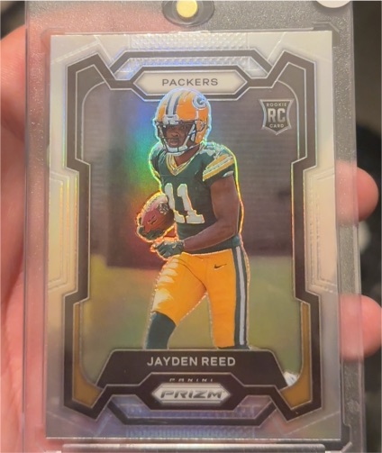 2023 Panini Prizm #334 Jayden Reed — front