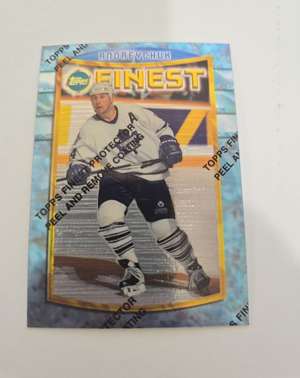 1994-95 Topps Finest #39 Dave Andreychuk — front