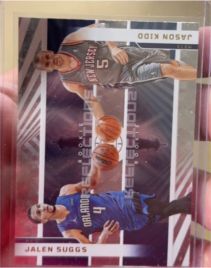 2021-22 Panini Illusions #3 Jalen Suggs / Jason Kidd Rookie Reflections — front