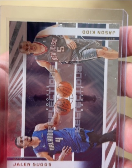 2021-22 Panini Illusions #3 Rookie Reflections Jalen Suggs / Jason Kidd — front