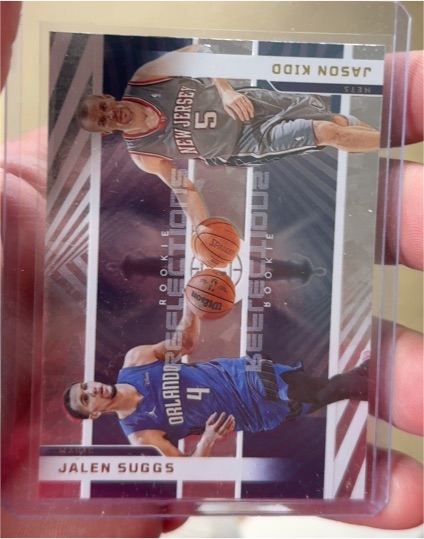 2021-22 Panini Illusions #3 Jalen Suggs / Jason Kidd Rookie Reflections — front