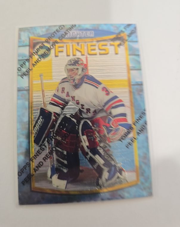 1994-95 Topps Finest #86 Mike Richter — front